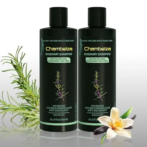 Chambelza Organic Rosemary Hair Growth Shampoo bottle